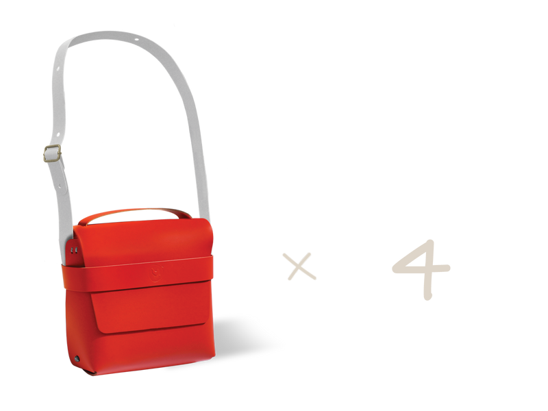 Wishbone Bike Bag 4-Pack