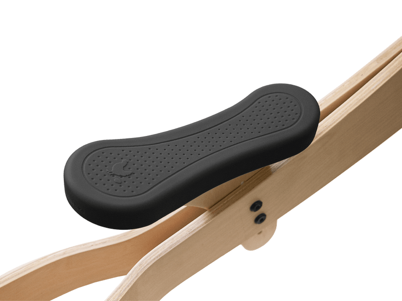 Black silicone bike seat cover