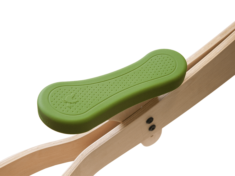 Green silicone bike seat cover