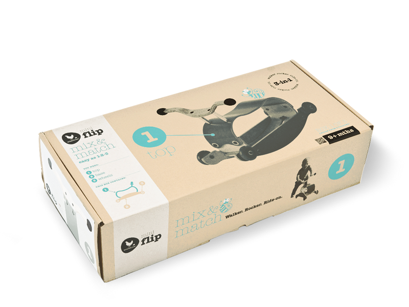 cardboard packaging of mini-flip